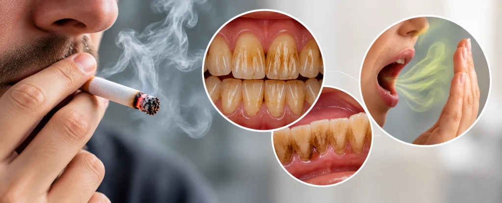 Smoking impac on dental health