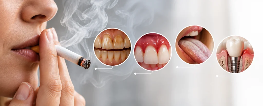 smoking impact on oral health